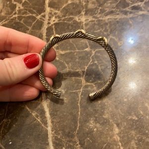David yurman xxx bracelet silver 14k